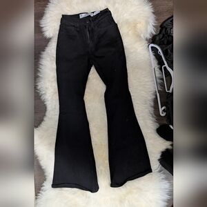 Hollister Women's Black Flare Jeans